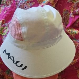 Cotton Boat Hat Beach Bonnet White Hawaiian Hat